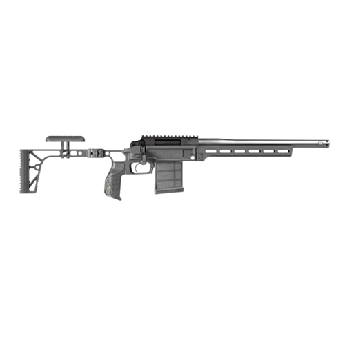 Shield Rifleworks SOLUS Precision Rifle, 14.5" SR308 HwMATCH-Mod1 Barrel, BCA Pork Sword Chassis, Black