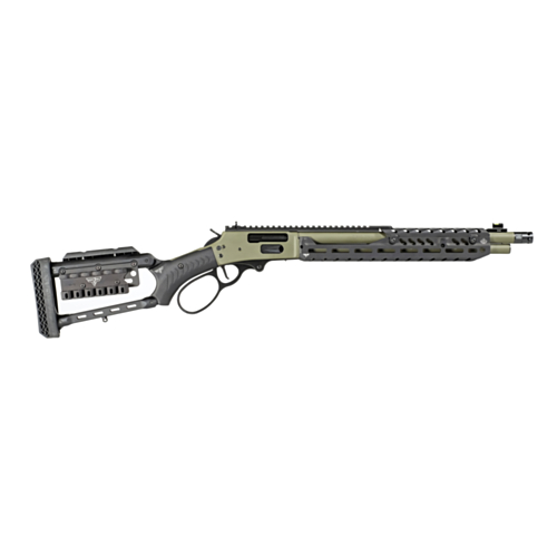 Smith & Wesson 1854 Stealth Hunter, 16.50" Barrel, RPP Stock, RPP PewView Handguard, Sniper Green Cerakote, 30-30