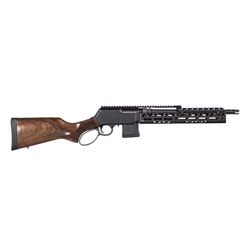 Henry Supreme Lever Action Rifle, SR556 12.8" MwMATCH-Mod2 Barrel, RPP PewView Handguard, Walnut Stock, 223/556